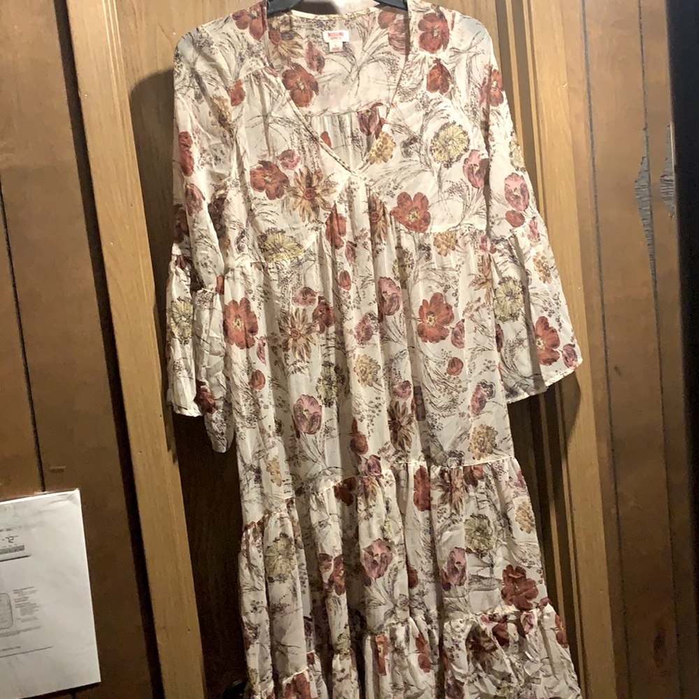 Boho Floral Dress